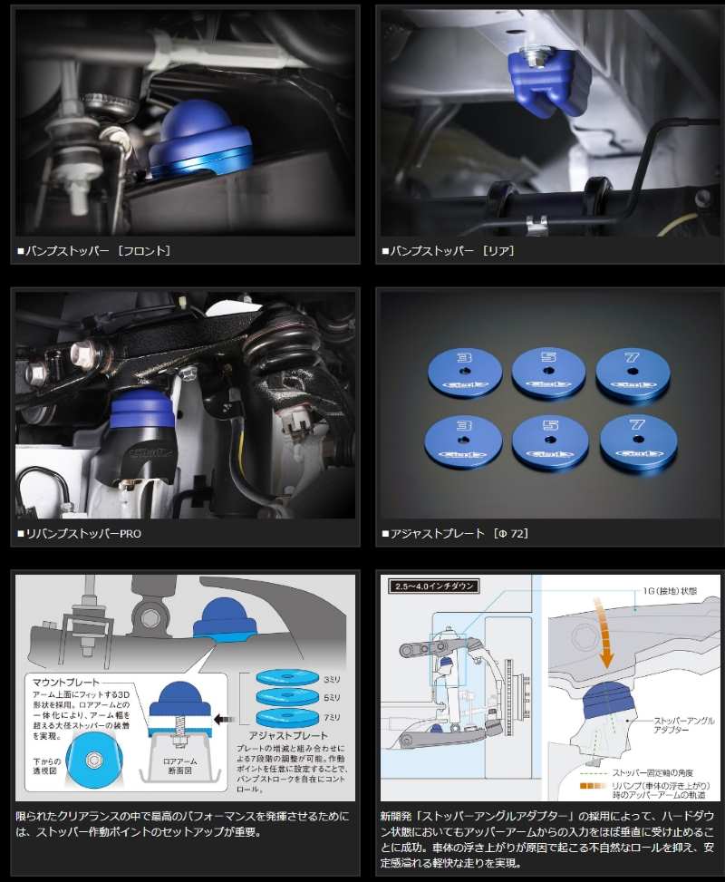 楽天市場】Genb 玄武ストロークストッパーPRO□ハイエース TRH/KDH