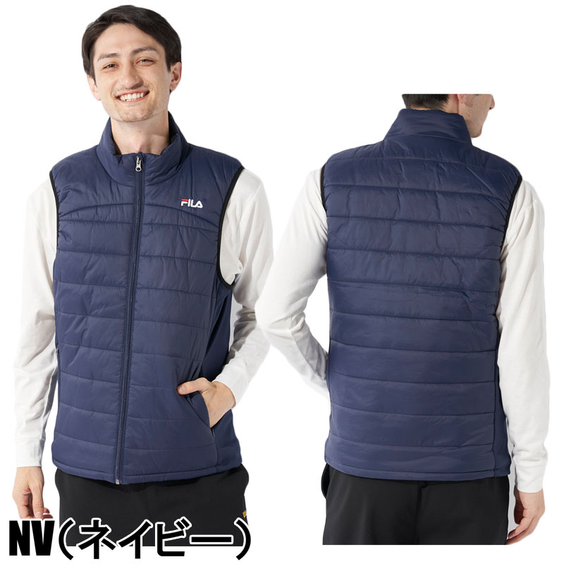 楽天市場】FILA フィラ ユニセックス 電熱ベスト 中綿 441927 アウター