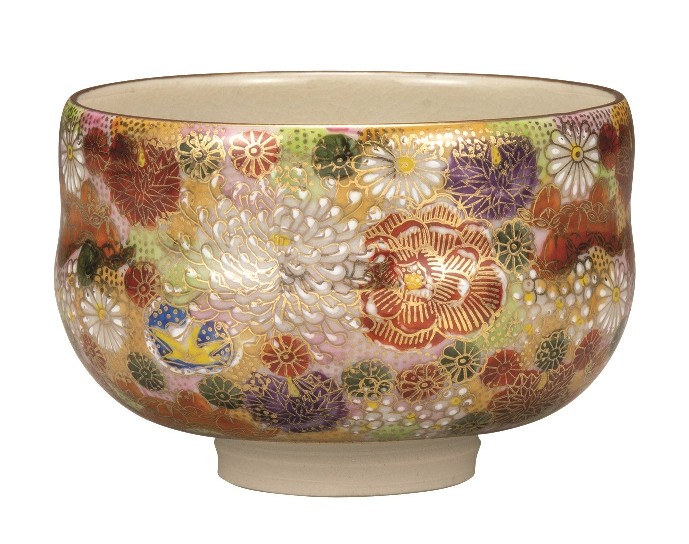 楽天市場】九谷焼 抹茶茶碗 花詰の通販