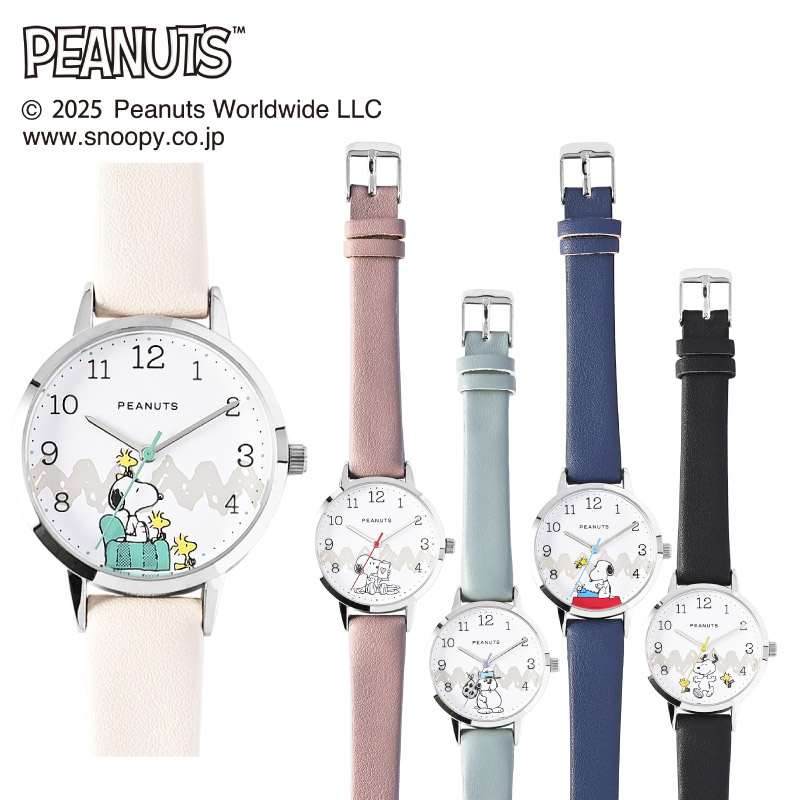 楽天市場】スヌーピー カジュアルレザーウォッチY IV PNT054 PEANUTS