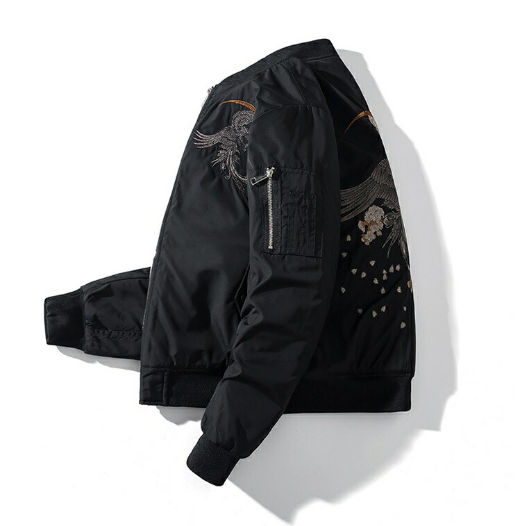 楽天市場】スカジャン 刺繍ジャケット 鳳凰刺繍スカジャン メンズ