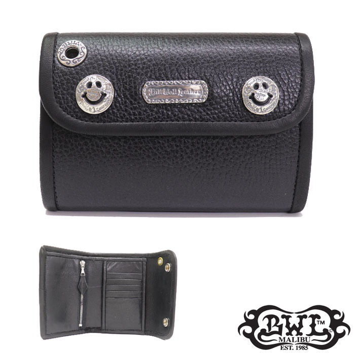 楽天市場】ビルウォールレザー 財布 本革 牛革 ミドルウォレット