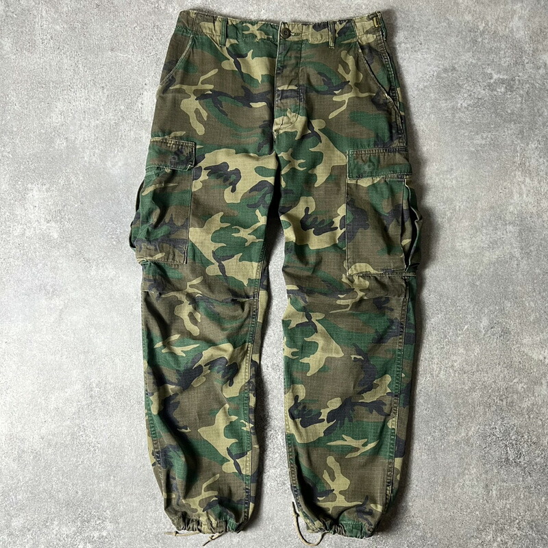 楽天市場】70s US ARMY 米軍実物 ブラウンリーフ カモ ジャングル