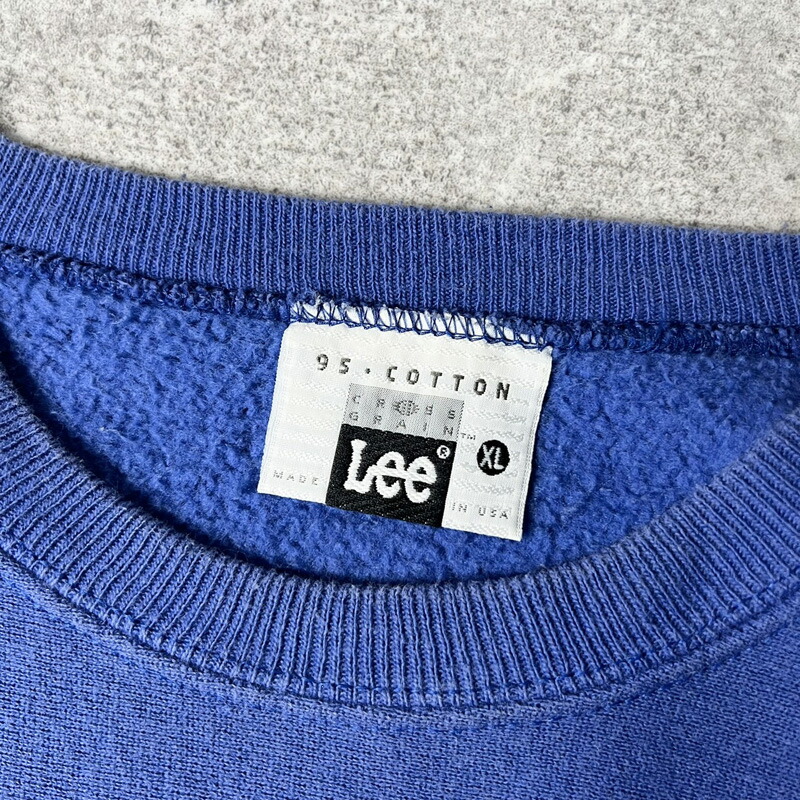 楽天市場】90s USA製 Lee ロゴ 刺繍 RWタイプ スウェット トレーナー