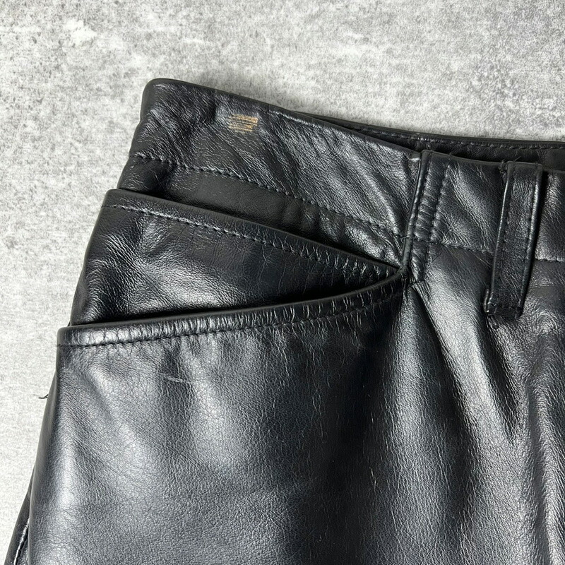 楽天市場】LAUREN RALPH LAUREN ライナー付き 本革 レザー パンツ 10