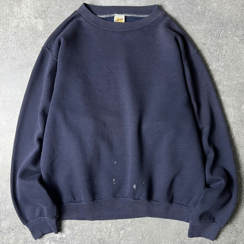 楽天市場】70s 80s 金タグ RUSSELL 無地 スウェット トレーナー S / 70