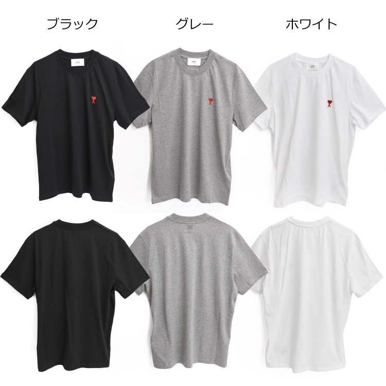 楽天市場】AMI PARIS アミパリス Tシャツ 半袖 トップス BFUTS005
