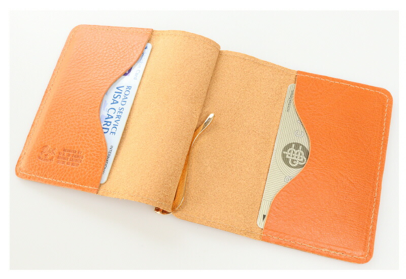 楽天市場】イルビゾンテ 財布/IL BISONTE マネークリップ 二つ折り財布