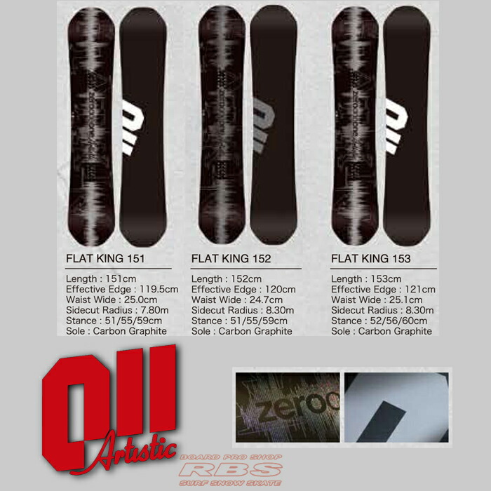 楽天市場】18-19 011Artistic FLATKING 146-153 【ゼロワンワン