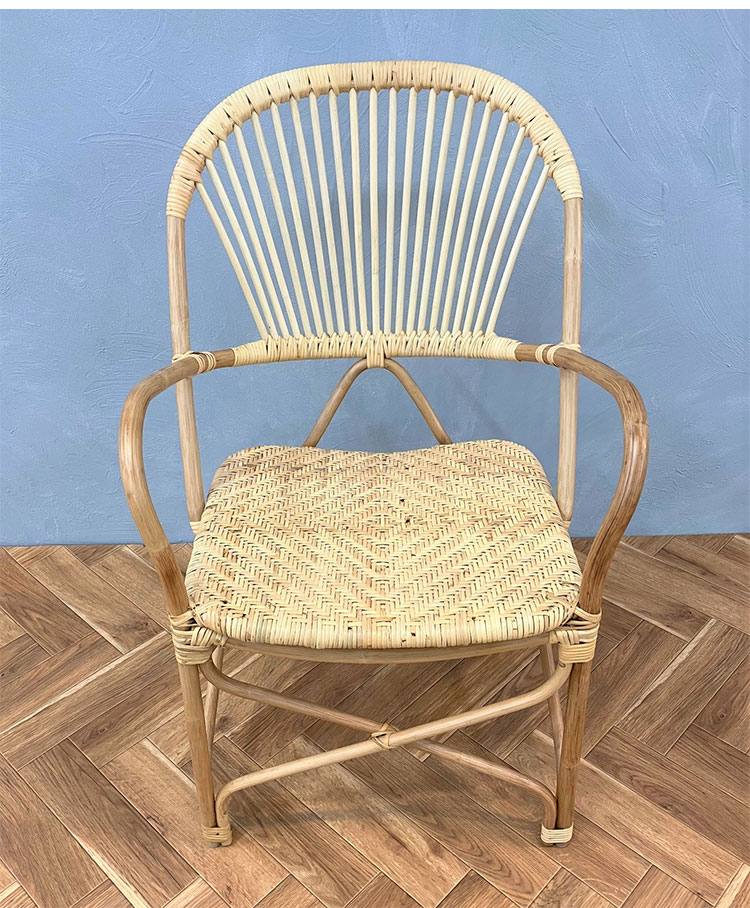 楽天市場】定番 ラタンチェア 1人掛け 完成品 1人用 1P チェア 椅子