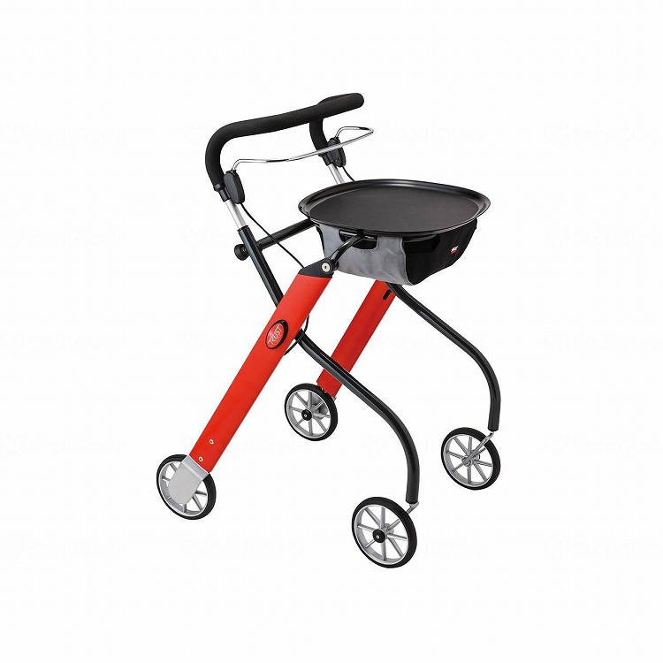 楽天市場】竹虎 室内用歩行車レッツゴー レッド(代引不可)【送料無料