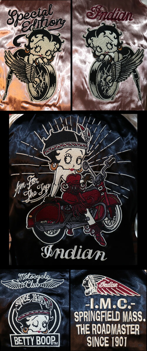 楽天市場】INDIAN MOTOCYCLEインディアンモトサイクルBETTY BOOP