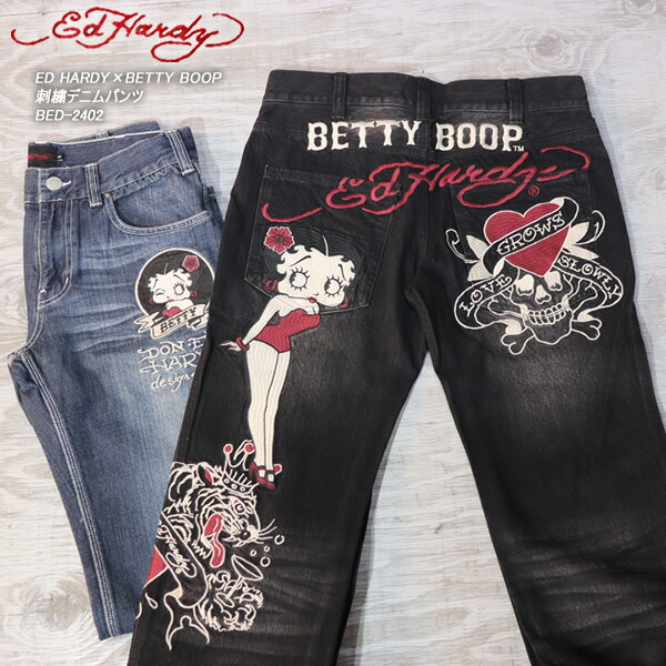 楽天市場】ED HARDY×BETTY BOOP エドハーディー×ベティーブープ コラボ