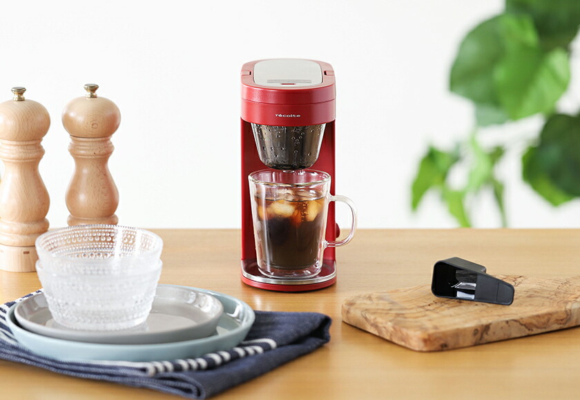 楽天市場】コーヒーメーカー 一人用 レコルト【2つ選べる特典付き