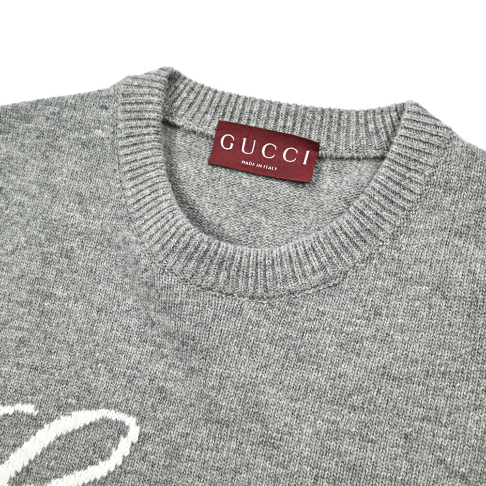 楽天市場】グッチ GUCCI ニットセーター クルーネック ローゲージ 長袖