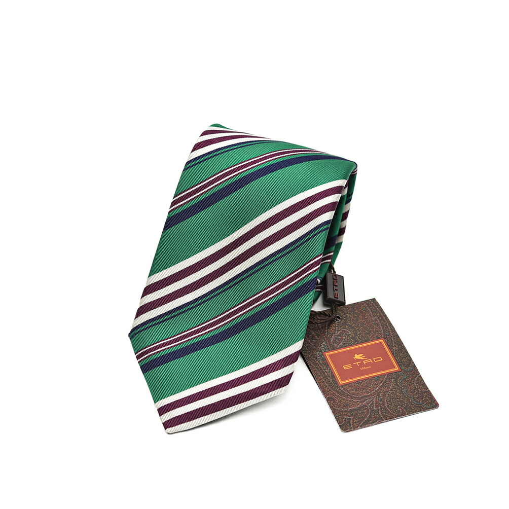 楽天市場】エトロ ETRO ネクタイ メンズ シルク コットン レジメンタル