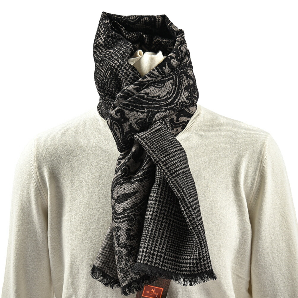 楽天市場】エトロ ETRO ストール マフラー 秋冬 メンズ レディース