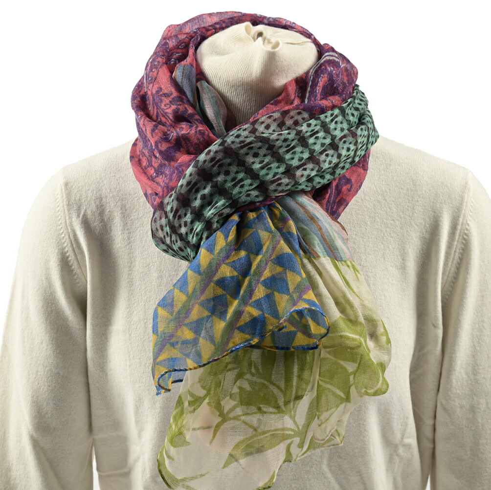 楽天市場】エトロ ETRO ストール マフラー 春夏 秋 3シーズン メンズ