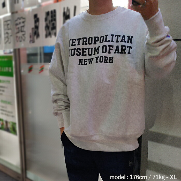 楽天市場】The Metropolitan Museum of ArtMet Campus Crew Sweat