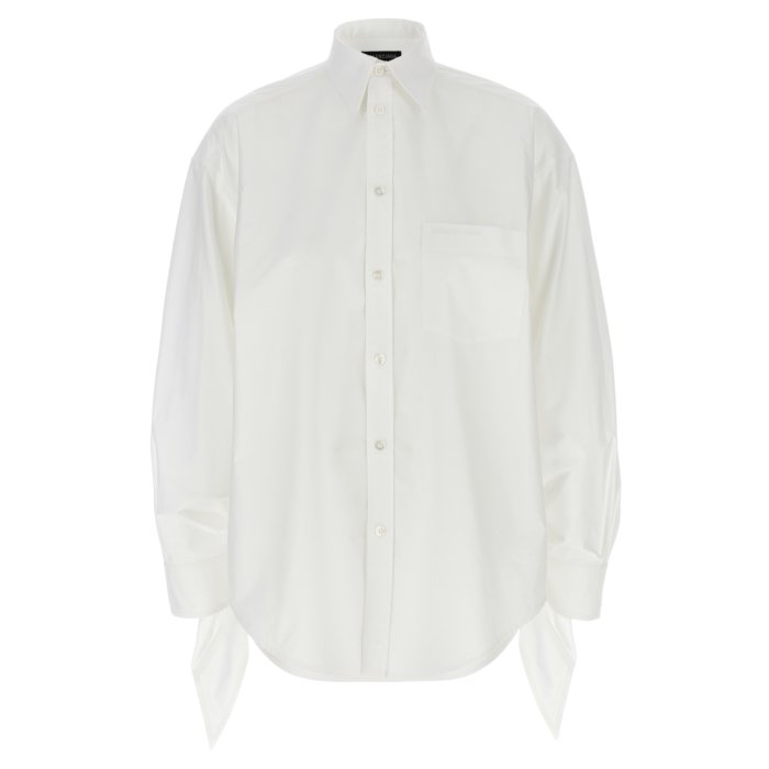楽天市場】バレンシアガ Balenciaga Knotted cuffs shirt