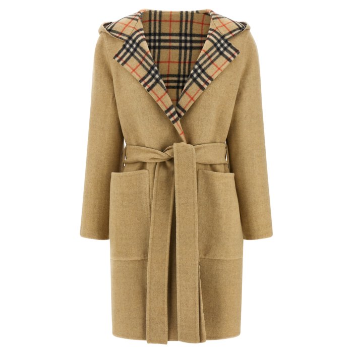 楽天市場】Burberry バーバリー レディース コート 8113069SANDIPCHECK