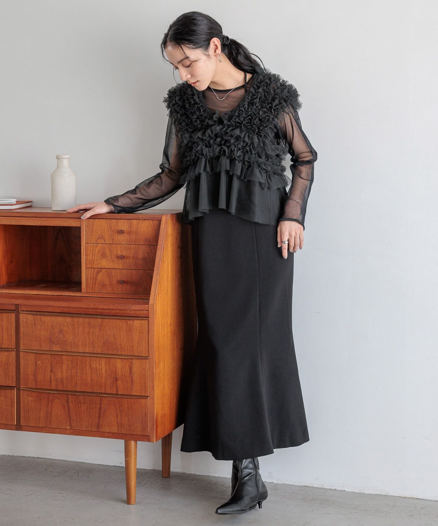 LOWRYS FARM｜【オケージョン】チュールフリルベストセット | Rakuten