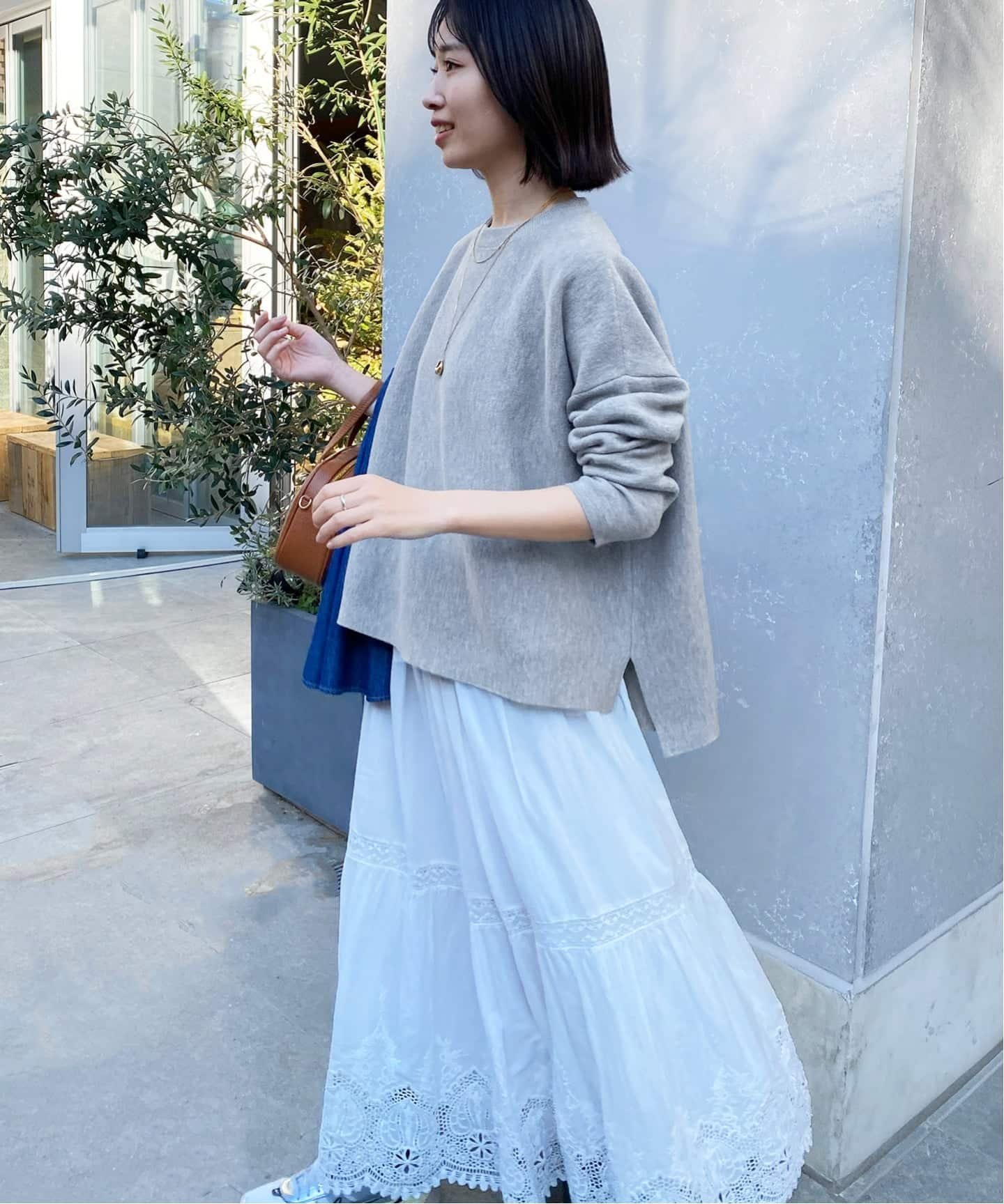 SLOBE IENA｜《セットアップ対応可/追加》コットンダブルフェイスプル