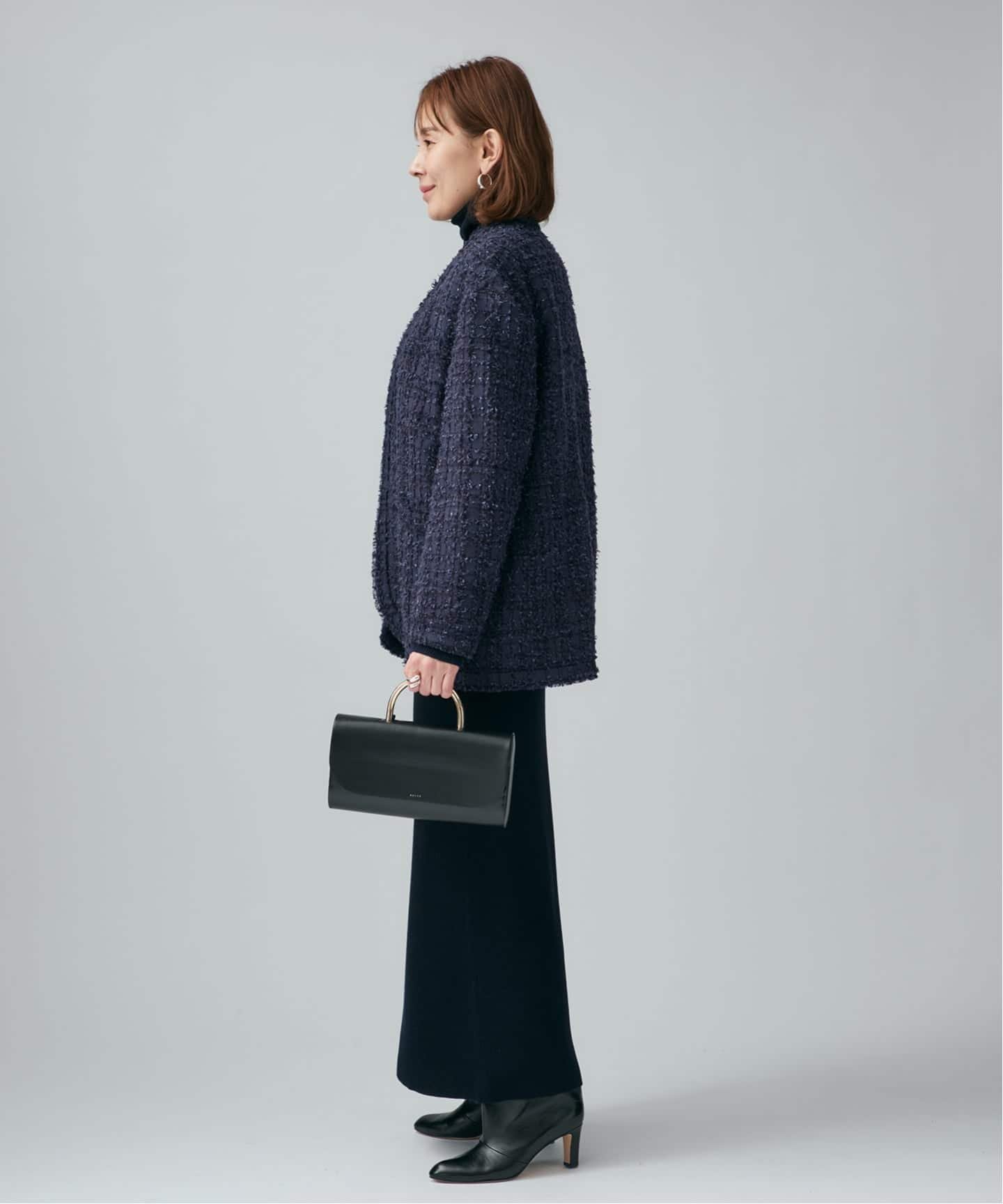 VERMEIL par iena｜tweedノーカラージャケット | Rakuten Fashion(楽天