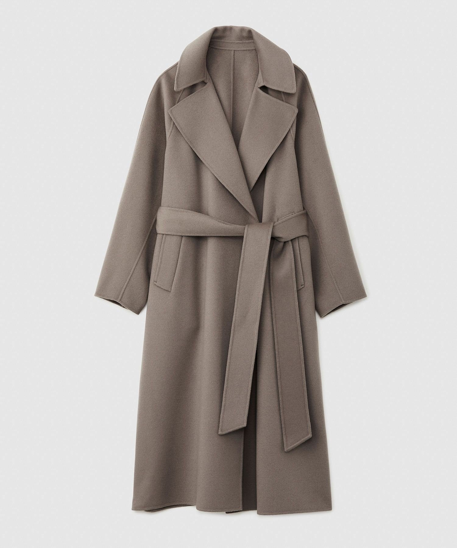 ROPE'｜ラムウールリバーロングコート【Sサイズフェア対象】 | Rakuten