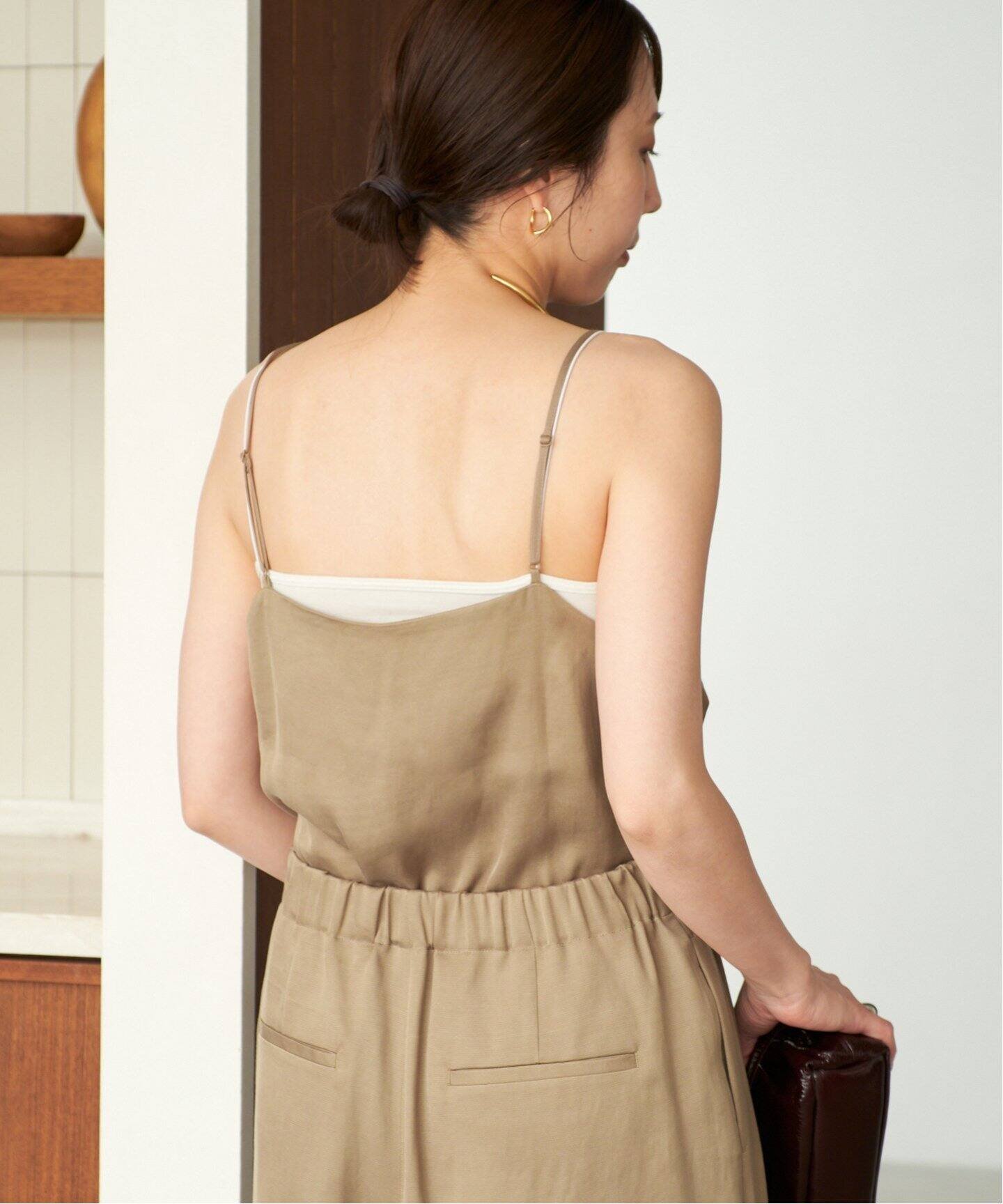 plage｜《追加》fibril linen 混 キャミソール | Rakuten Fashion(楽天