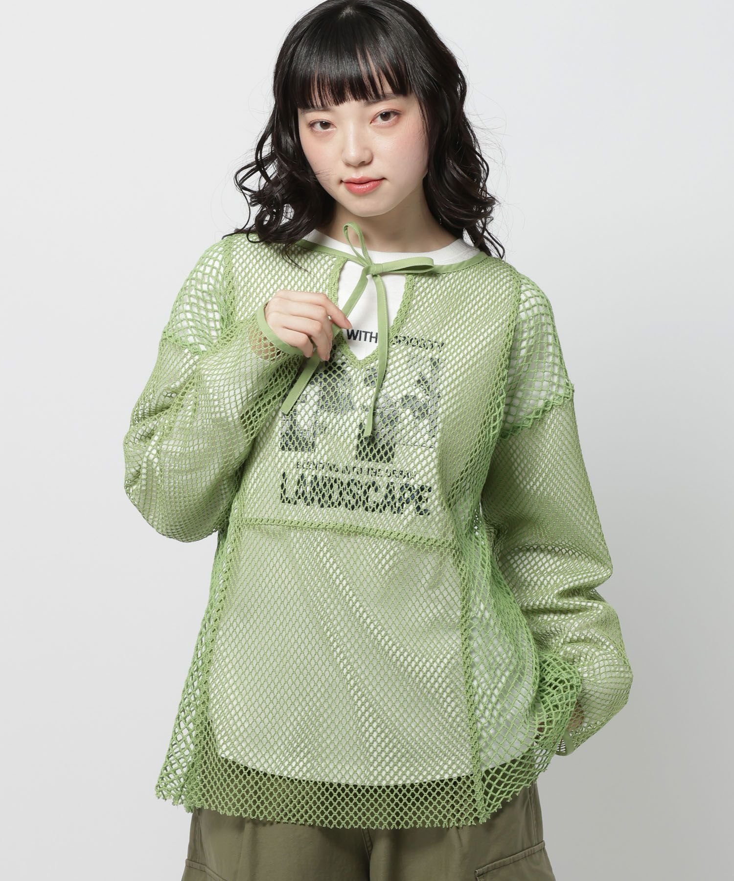 トップス(グリーン/緑色)アイテム一覧 | Rakuten Fashion(楽天