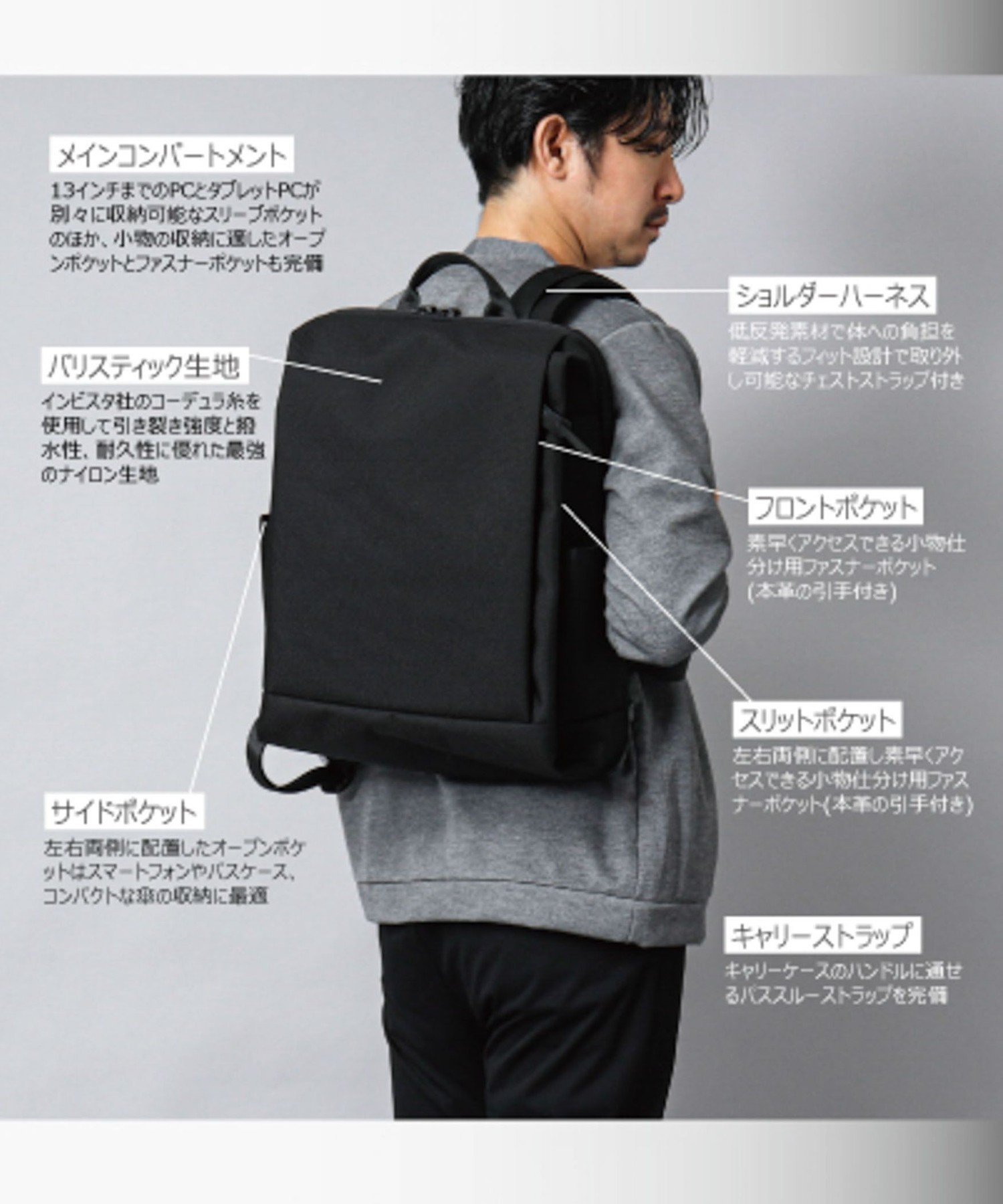 NOLLEY'S｜【ACTIVE SECT】CORDURA BALLISTIC 19 Backpack 25SS