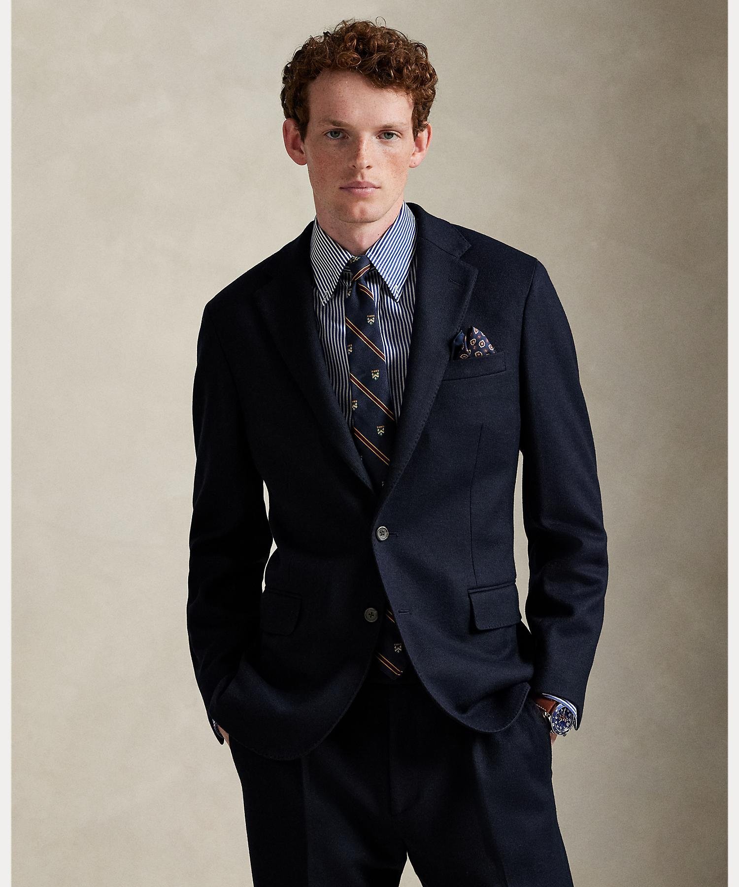 RALPH LAUREN｜Polo ソフト モダン ニット フランネル ジャケット