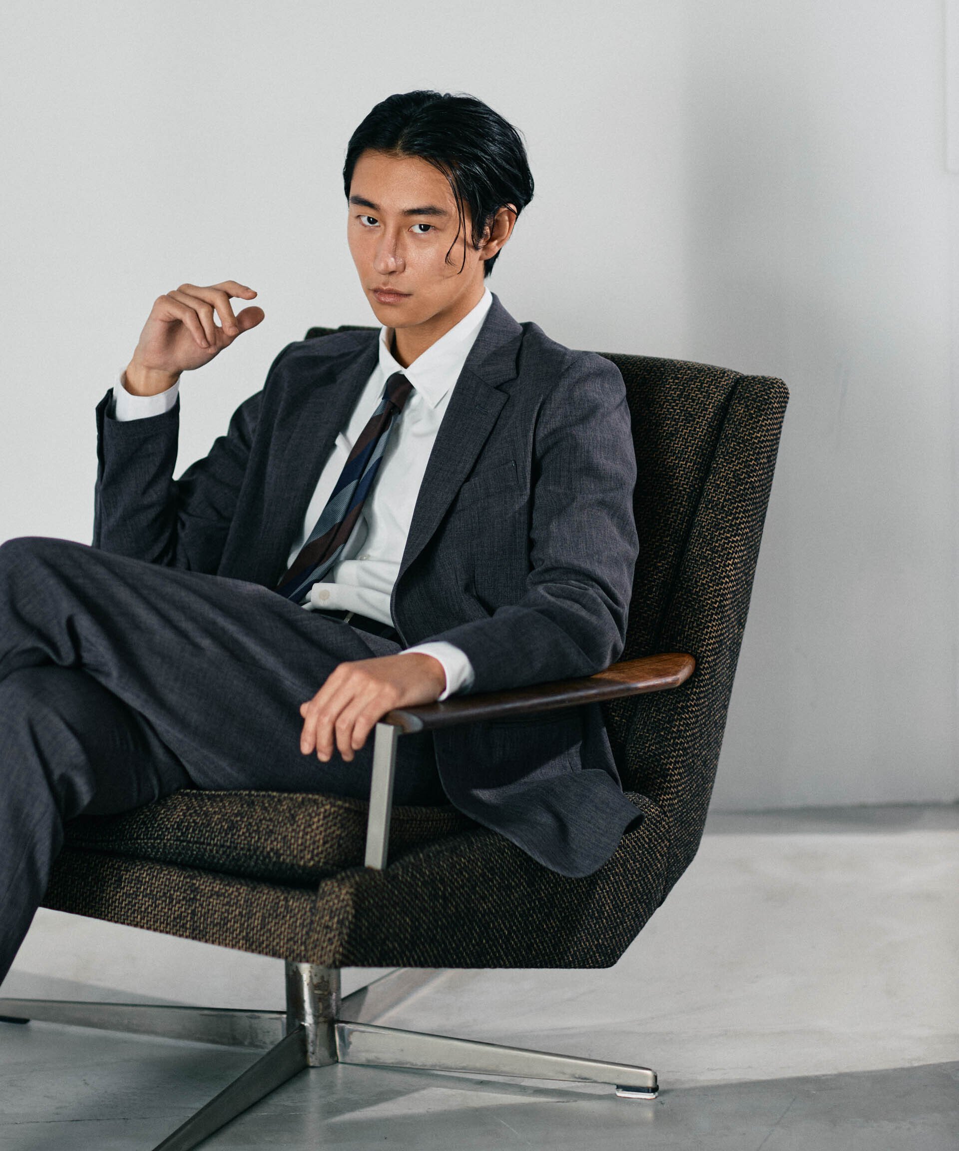 NANO universe｜「Damerino」ドビークロスストレッチセットアップ