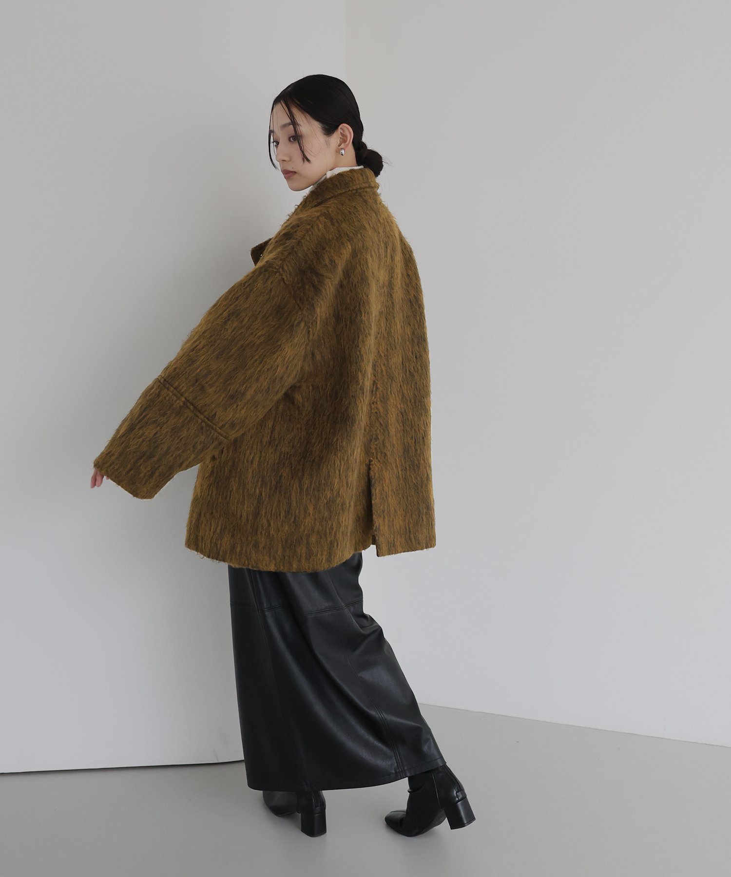 hellam｜シャギーミドルコート | Rakuten Fashion(楽天ファッション