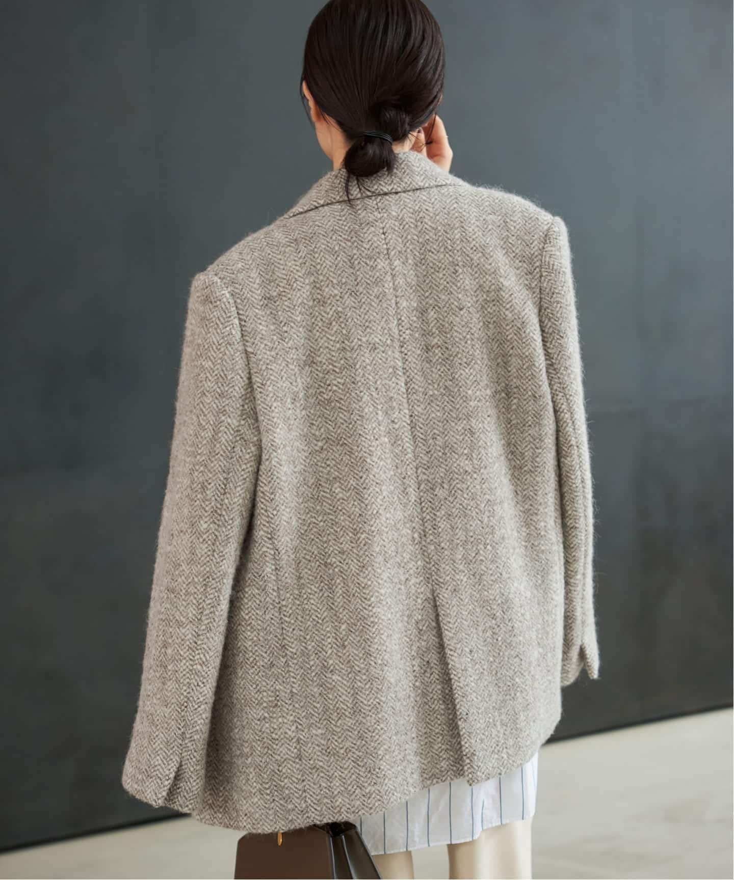 plage｜R'IAM ヘリンボンコートジャケット | Rakuten Fashion(楽天