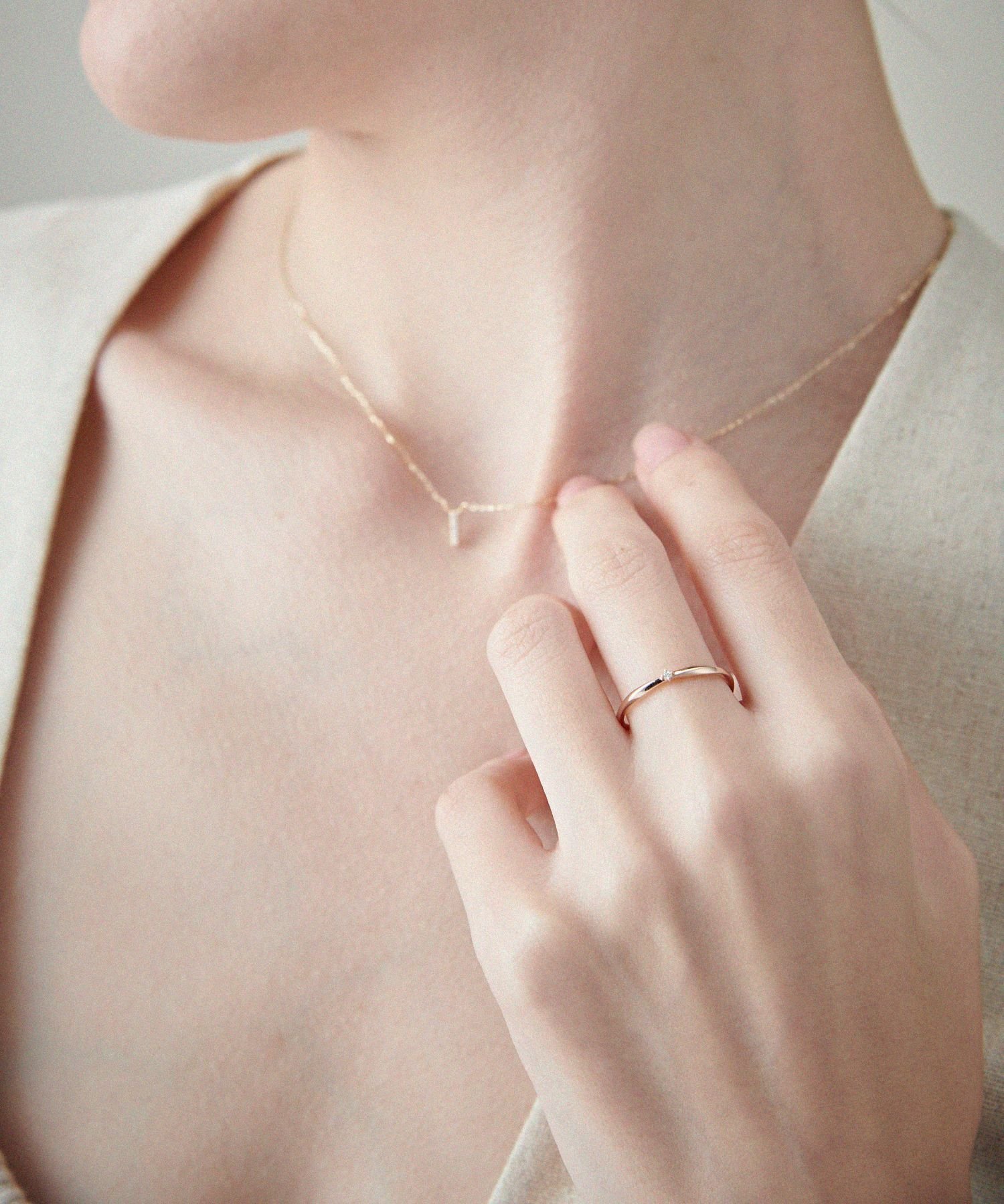 ete｜[レイヤード] K10YG ダイヤモンド リング | Rakuten Fashion(楽天