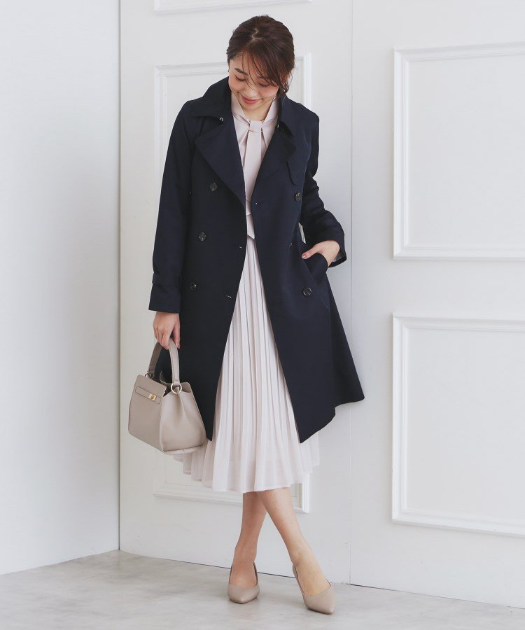 index｜《XS-3Lsize》通勤・セレモニー対応/トレンチコート【洗濯機