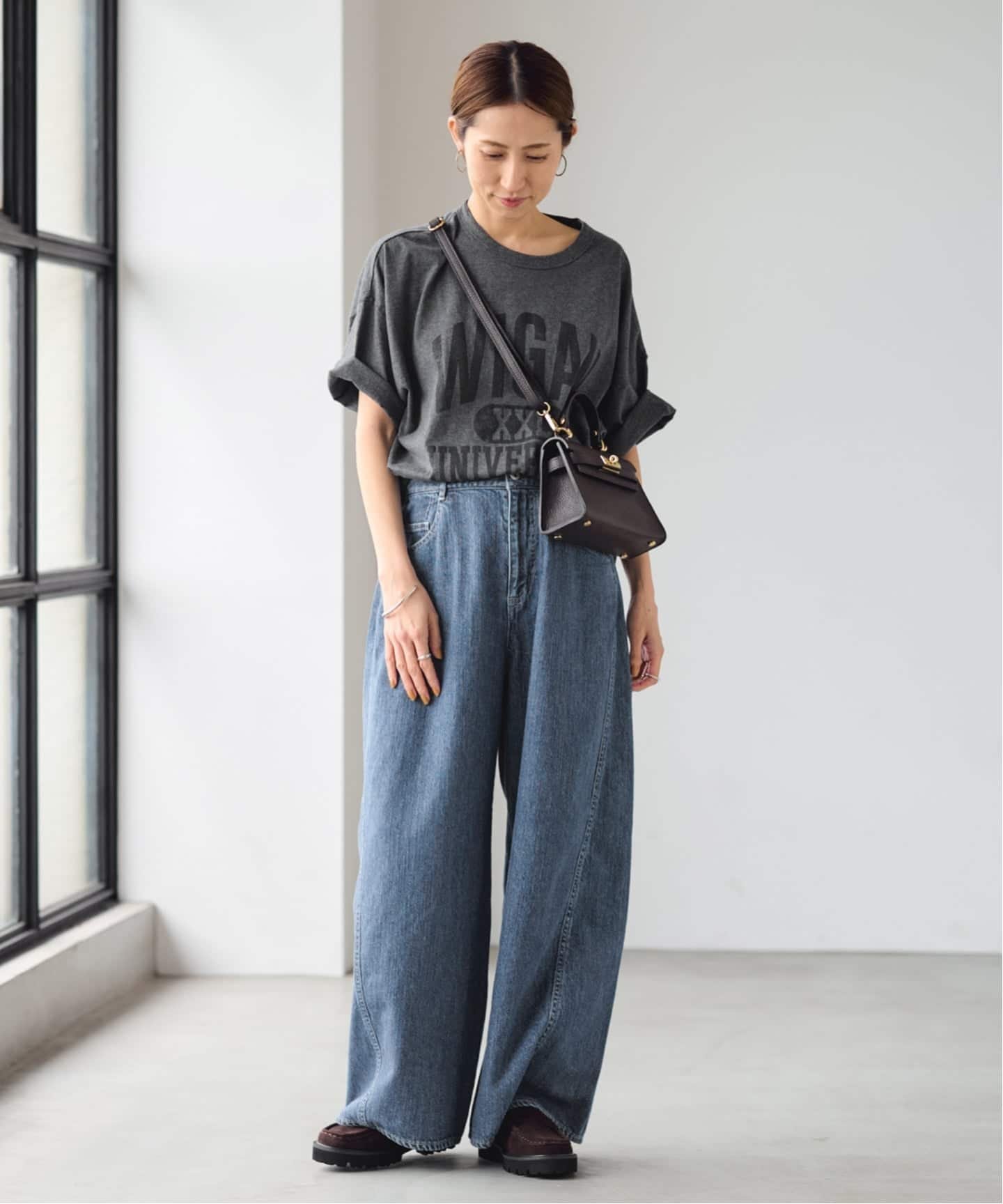 FRAMeWORK｜バレルフォルムデニムパンツ | Rakuten Fashion(楽天