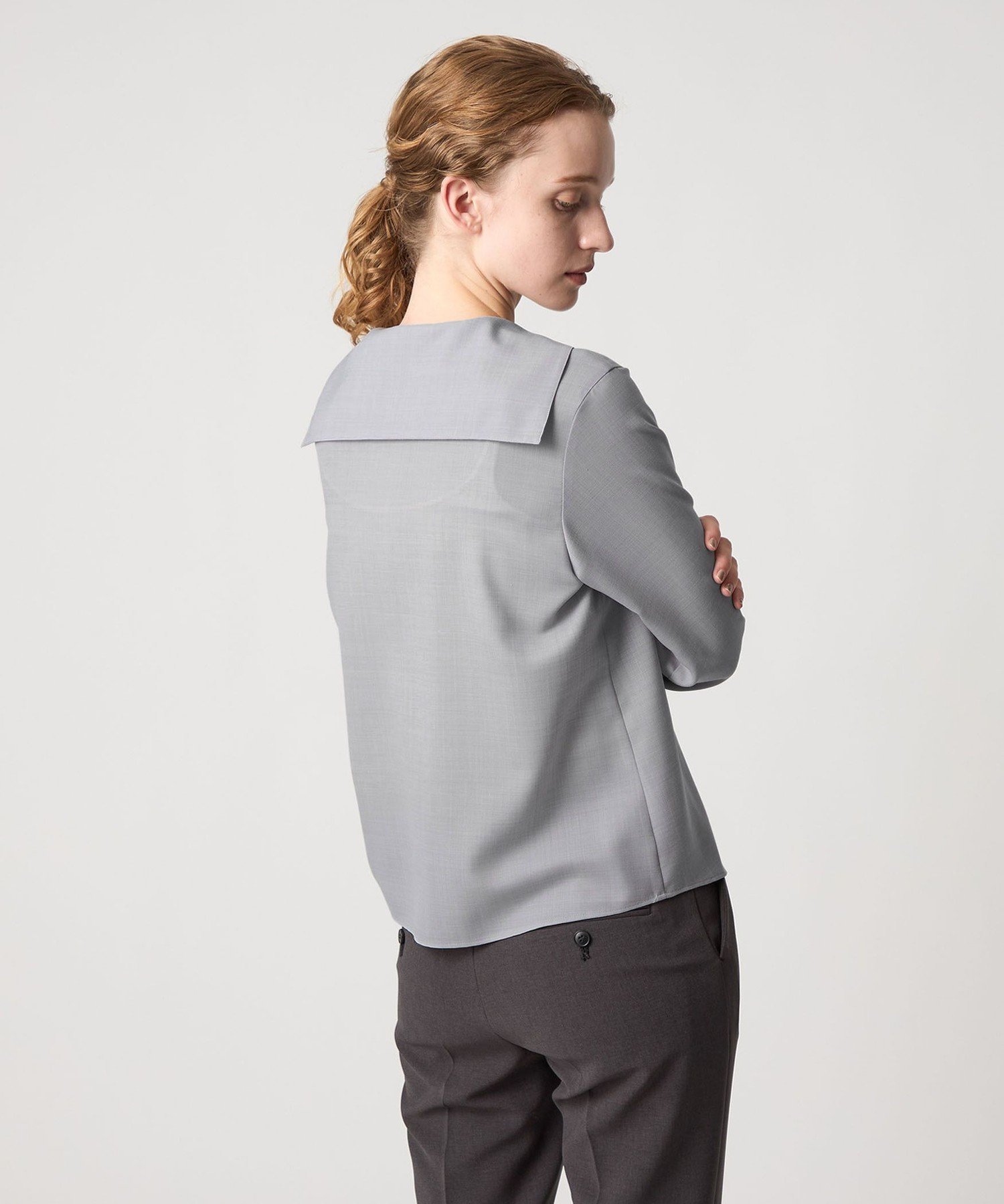 2025 スティーブンアラン　定価2万　ツイルセーラーカラーブラウス. BEAUTY&YOUTH UNITED ARROWS｜<Steven Alan>ツイル セーラー カラー