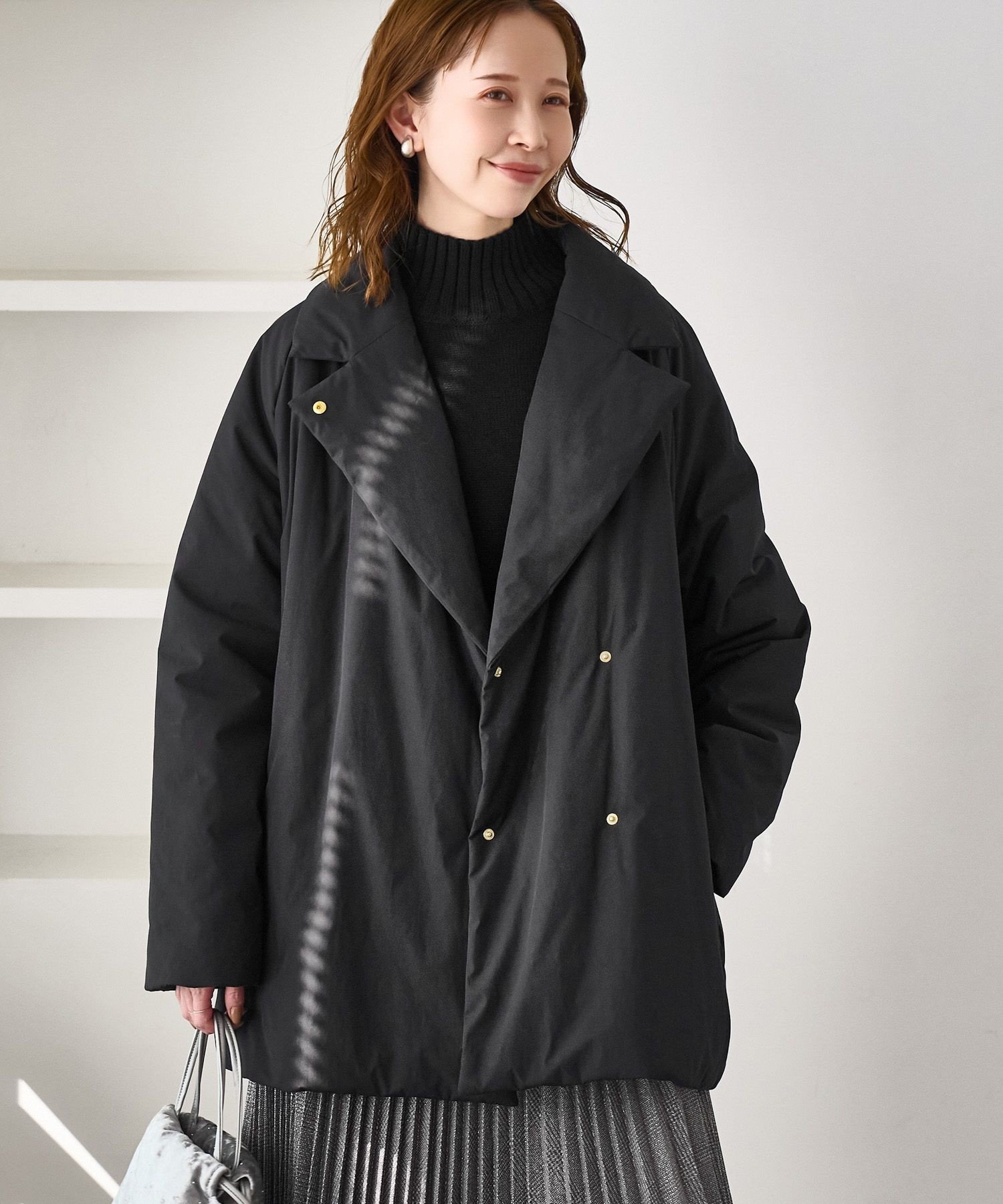 ROPE' PICNIC｜2WAY中綿テーラードコート | Rakuten Fashion(楽天