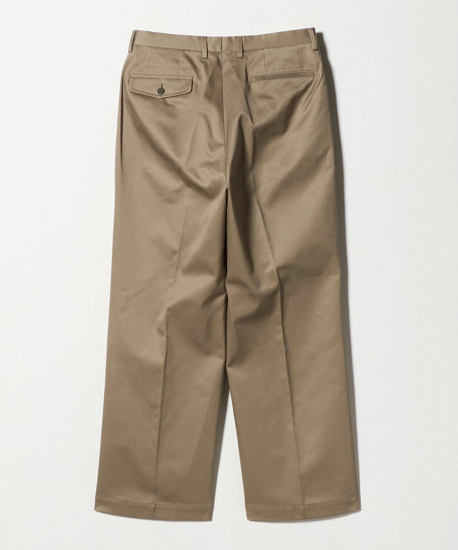 未使用　District 2プリーツ ワイド チノパンツ　Mサイズ UNITED ARROWS｜<District>2プリーツ ワイド チノパンツ | Rakuten