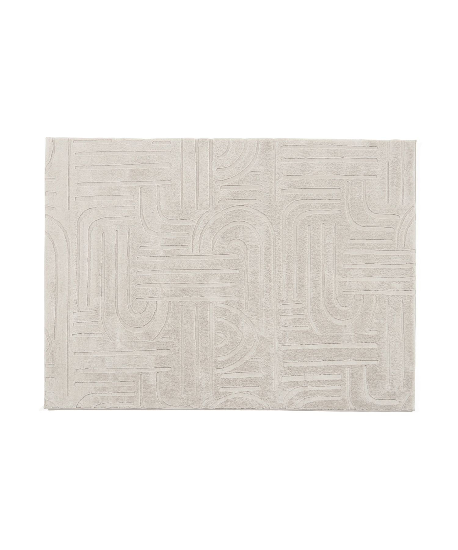 Francfranc｜アレーナ ホットカーペットラグ L アイボリー 床暖房対応