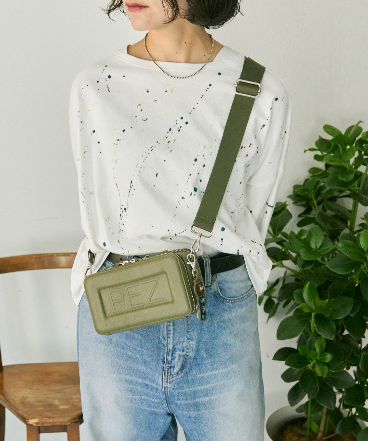 ear PAPILLONNER｜【PEZ(ペッツ)×ear】本革ウォレット&ショルダー