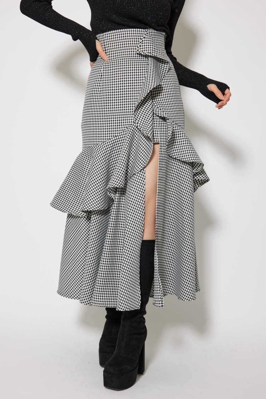 rienda｜フリルスリットハイウエストスコートショートパンツ | Rakuten