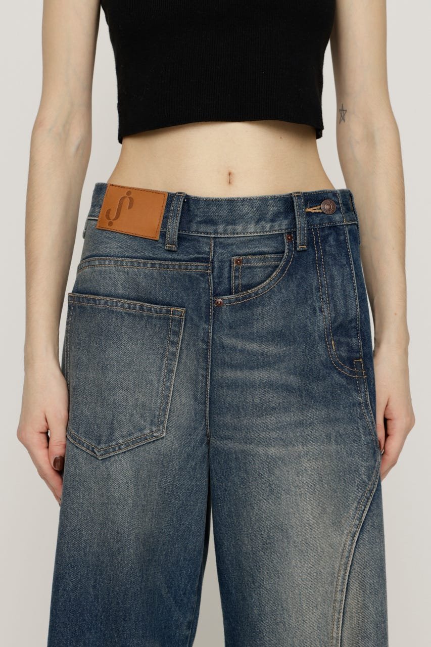 SLY｜BACK TO FRONT DENIM パンツ | Rakuten Fashion(楽天ファッション