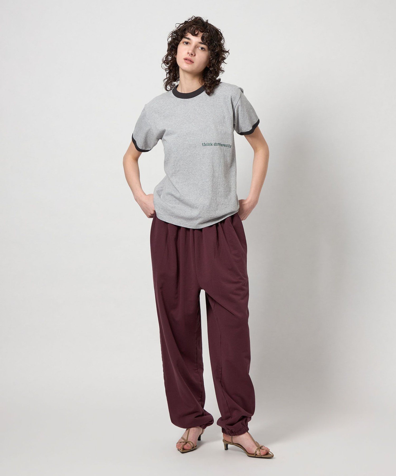 t*a様 新品未使用⭐︎beautyyouthUNITEDARROWS ロク6ダ BEAUTY&YOUTH UNITED ARROWS｜<6(ROKU)>THINK DIFFERENTRY リンガーT