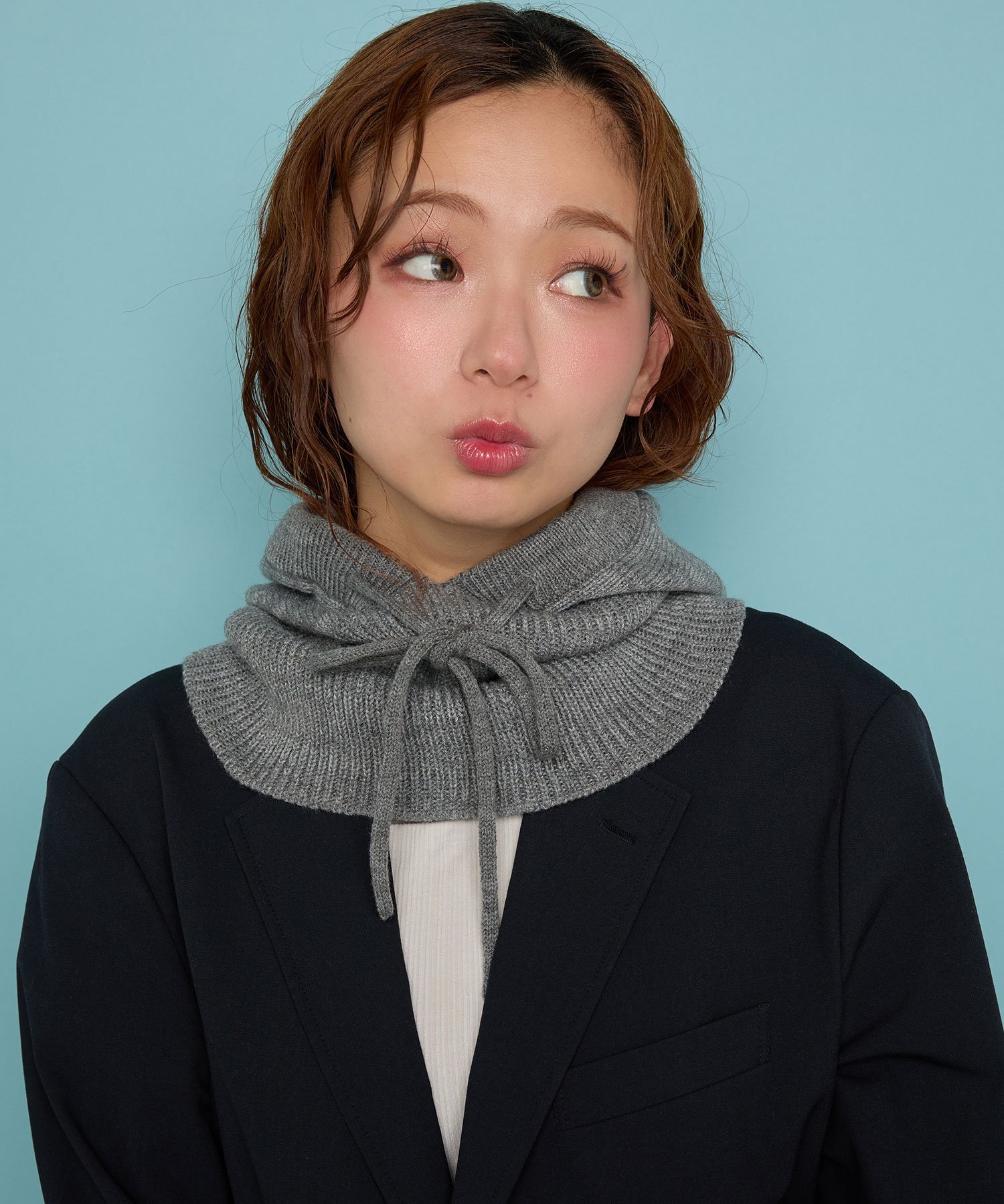 cross marche｜【Yoki】ニットフードバラクラバ | Rakuten Fashion