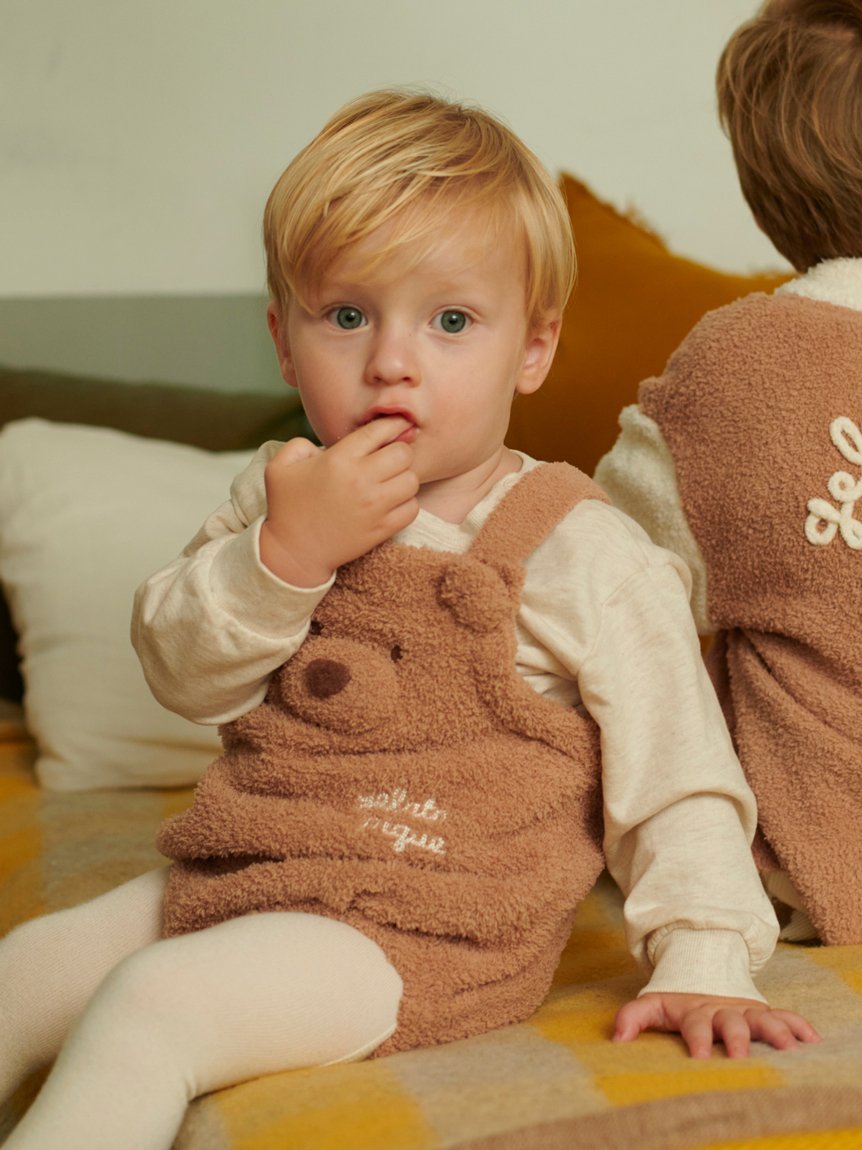 gelato pique｜【BABY】ベビモコはちみつベアロンパース | Rakuten