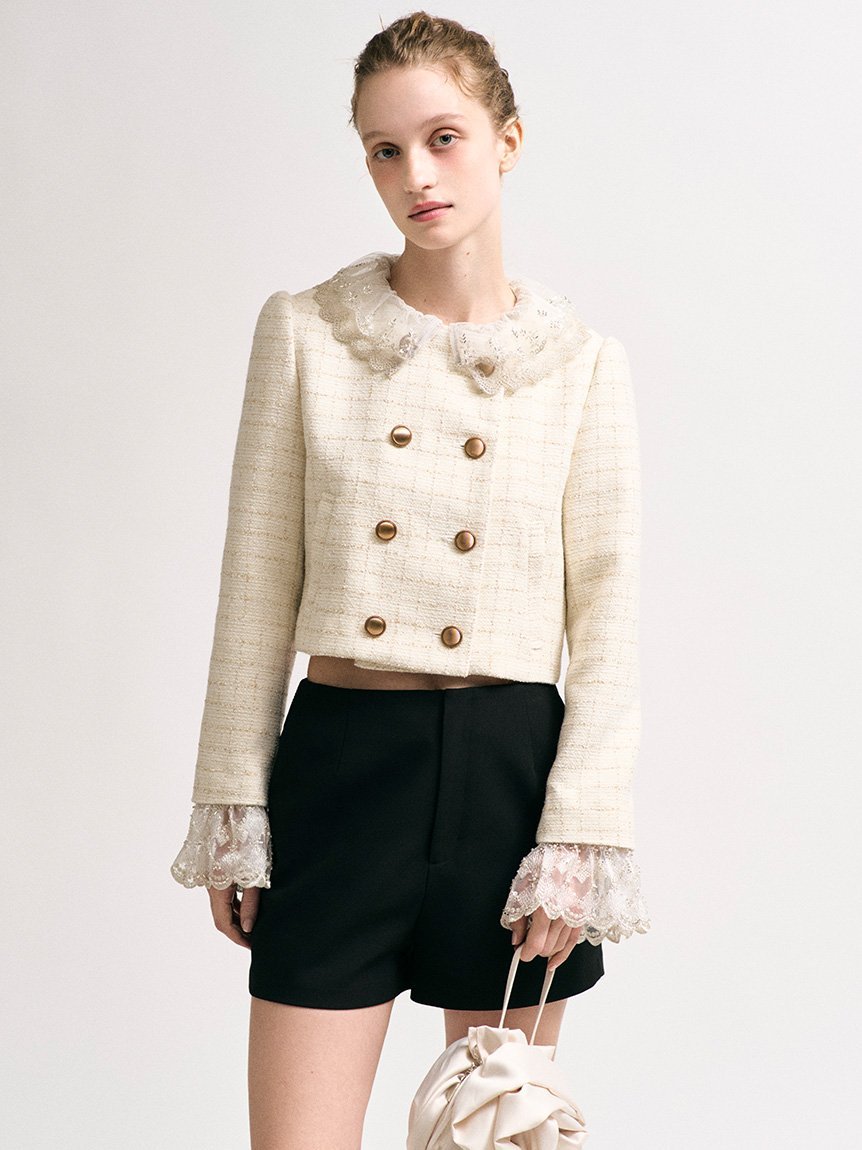 LILY BROWN｜【WEB限定カラー】[L.B CANDY STOCK]スカラップビジュー